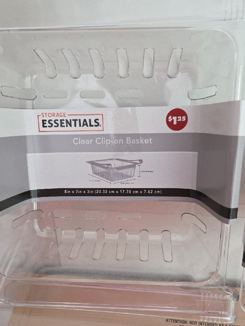 Croton Black & White Floral Scrub Pads - 2 Pack & 2 Clear Clip On Baskets - Picture 2 of 7